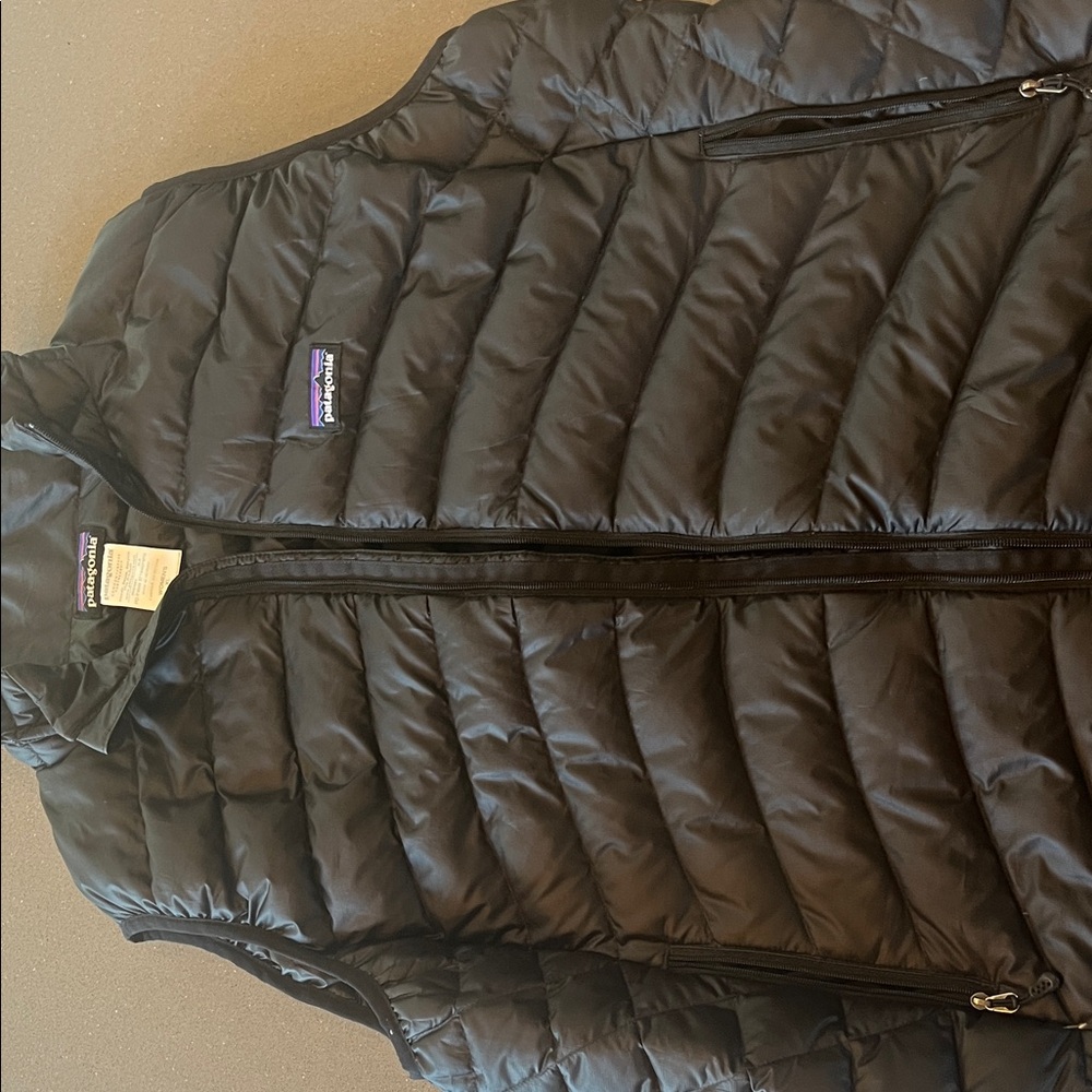 Patagonia Black Quilted Vest